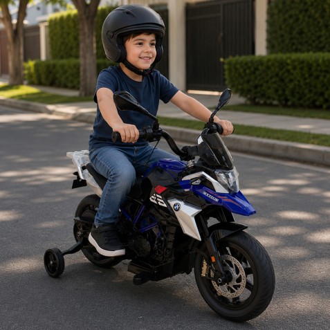 MOTO INFANTIL A BATERIA BMW G310GS AZUL