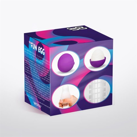 HUEVO MASTURBADOR SPIDEY PURPURA UP & GO