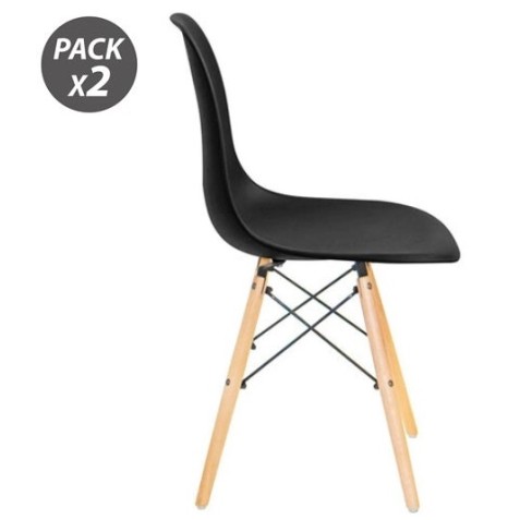 REACONDICIONADO PACK 2 SILLAS DESIGN...