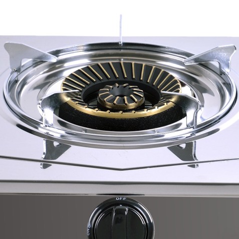 REACONDICIONADA COCINA GAS INOX 2...