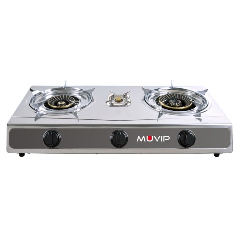 REACONDICIONADA COCINA GAS INOX 3...