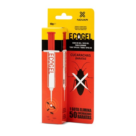 ECOGEL CUCARACHAS 10GR. JERINGA