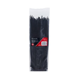 PACK 100 BRIDAS NYLON 250X3.6MM COLOR NEGRO