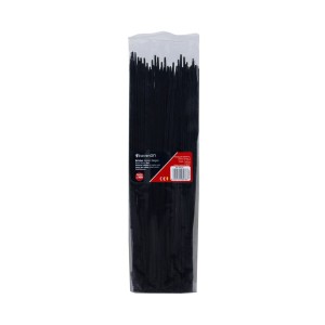 PACK 100 BRIDAS NYLON 300X3.6MM COLOR NEGRO