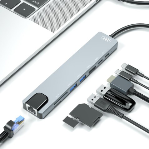 ADAPTADOR TIPO C - HDMI, 2 X USB 3.0,...