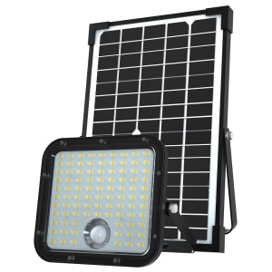FOCO LED SOLAR 30W 4800LM CON SENSOR...