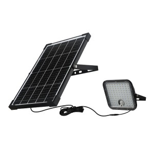 FOCO LED SOLAR 30W 4800LM CON SENSOR...