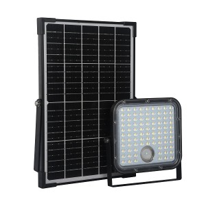 FOCO LED SOLAR 30W 4800LM CON SENSOR...