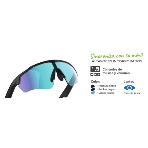GAFAS DEPORTIVAS BLUETOOTH CON...