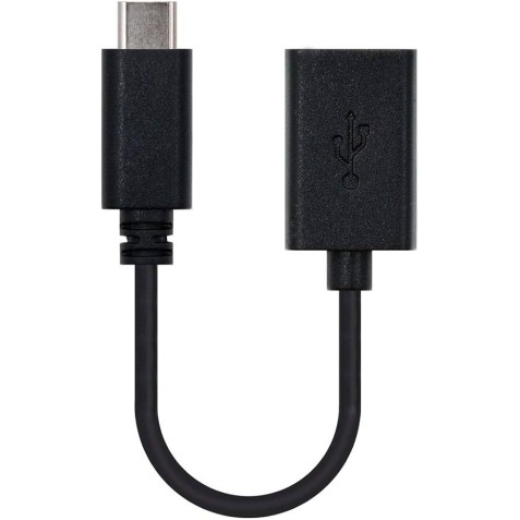 CABLE 15CM TIPO C MACHO A USB HEMBRA...