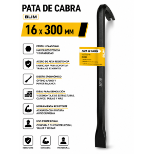 PATA DE CABRA 16X300MM BLIM