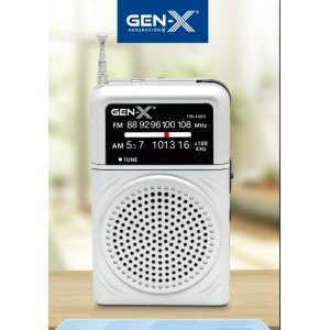 RADIO PORTATIL AM/FM ANALOGICA GRIS...