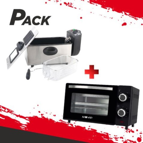 FREIDORA 3 LITROS INOXIDABLE 2000W +...