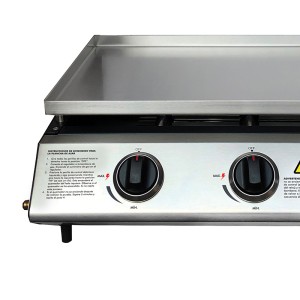 PLANCHA DE ASAR 3 FUEGOS INOXIDABLE...