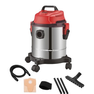 REACONDICIONADA ASPIRADORA INOX POLVO-LÍQUIDOS 12 L. 1.200 W. SUPER POWER