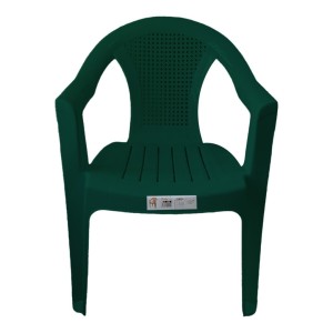 REACONDICIONADA SILLA DE JARDIN VERDE 56X57X79CM
