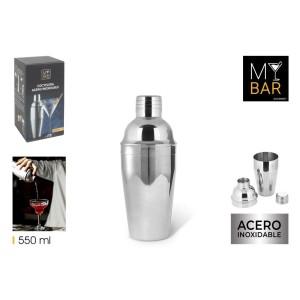 COCTELERA ACERO INOX 550 ML MY BAR