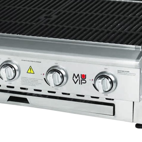 BARBACOA DE GAS INOX PRO 5 FUEGOS...