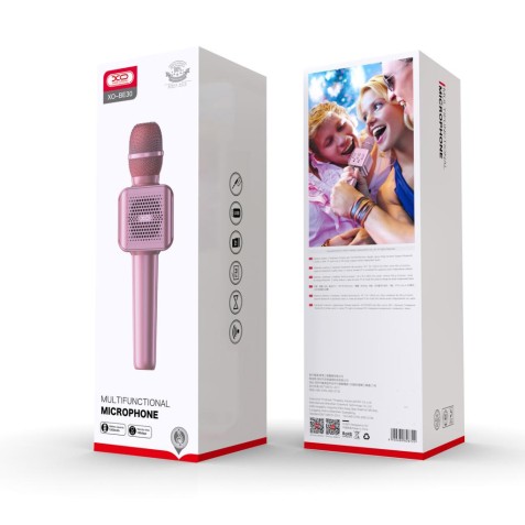 MICROFONO KARAOKE BLUETOOTH BE30 ROSA XO