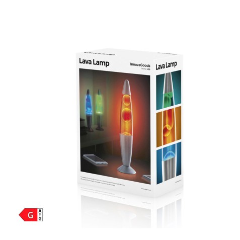 LAMPARA DE LAVA DECORATIVA 25W VERDE...