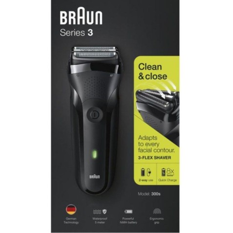 AFEITADORA SERIE 3 300S BRAUN