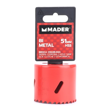 SIERRA CORONA BI-METAL HSS 51MM MADER