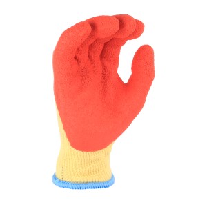 GUANTES DE PROTECCION ALGODON + LATEX...