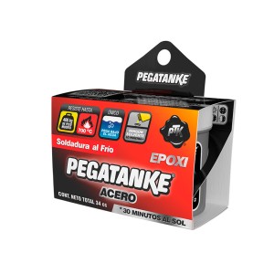 PEGATANKE EPOXICO CLASICO ACERO 32GR