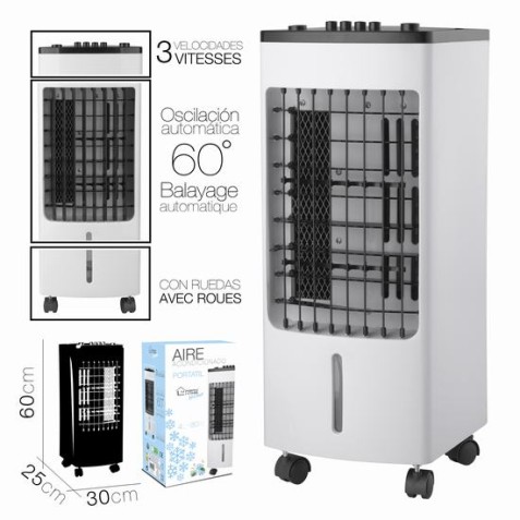 CLIMATIZADOR PORTATIL 80W 4 LITROS