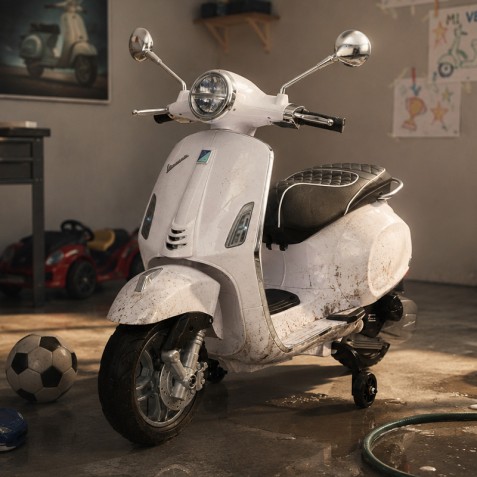 MOTO INFANTIL A BATERIA VESPA...