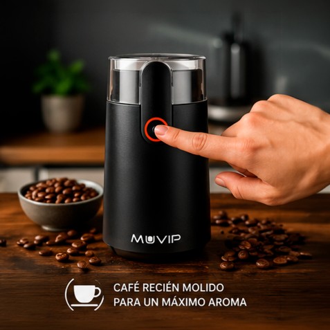 MOLINILLO ELÉCTRICO DE CAFÉ Y...