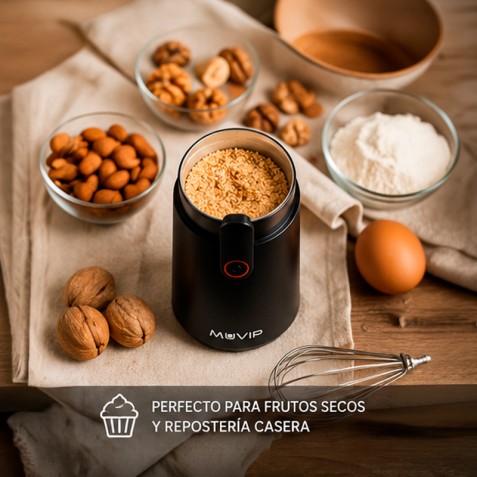 MOLINILLO ELÉCTRICO DE CAFÉ Y...