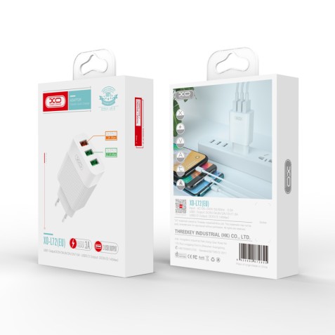PACK CARGADOR DE CORRIENTE L72 18W...