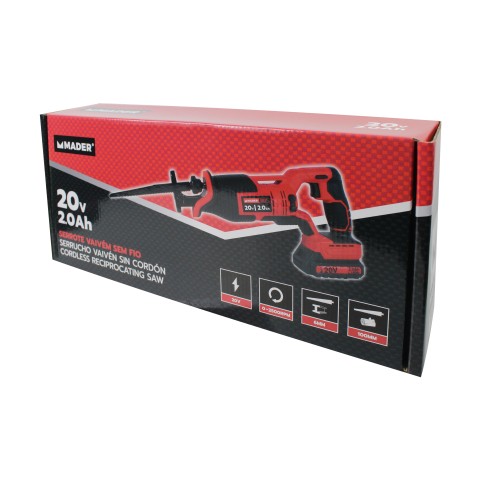 SIERRA DE SABLE BRUSHLESS 20V 2AH MADER