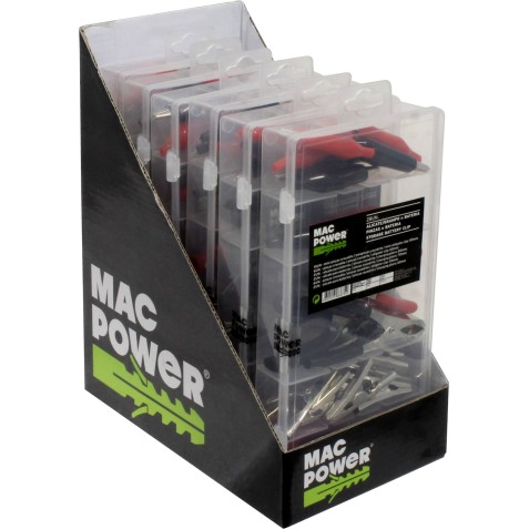 JUEGO 28 PCS PINZAS PARA BATERIAS MAC...