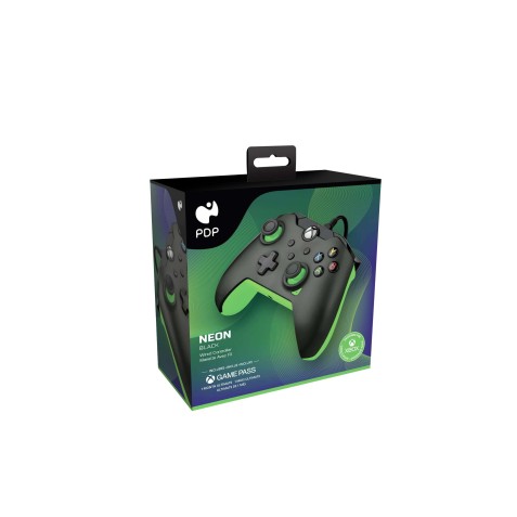 MANDO GAMEPAD PC/XBOX NEON BLACK...