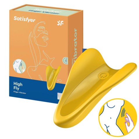 SATISFYER VIBRADOR HIGH FLY AMARILLO