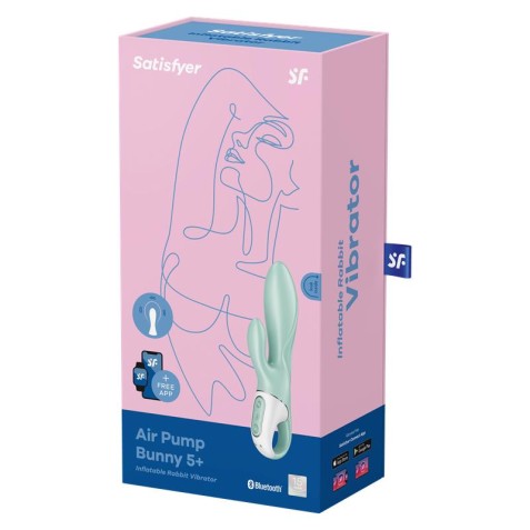 VIBRADOR AIR PUMP BUNNY 5 CON APP...