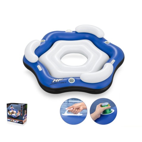 FLOTADOR ISLA FLOTANTE 3 PLAZAS BESTWAY