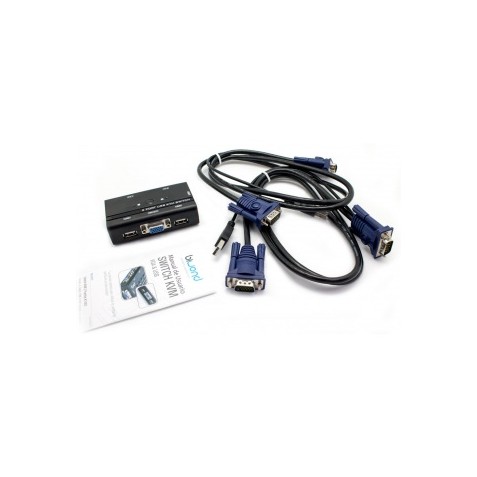 CONMUTADOR KVM2 USB/VGA SWITCH 2...