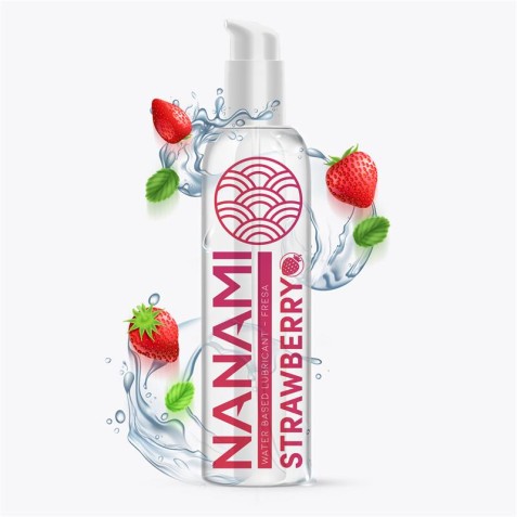 LUBRICANTE BASE DE AGUA DE FRESA...