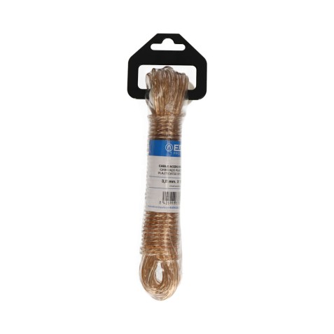 MADEJA CABLE DE ACERO PLASTIFICADO 10...