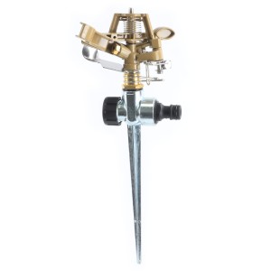ASPERSOR DE RIEGO METÁLICO 360º 3/4"...