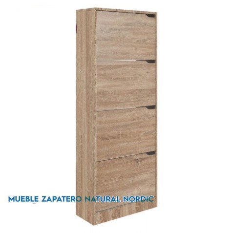 MUEBLE ZAPATERO NATURAL NORDIC 4...