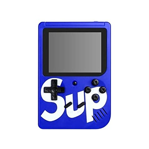 CONSOLA SUP GAME BOX 400 JUEGOS AZUL