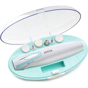 SET MANICURA Y PEDICURA 2 VELOCIDADES 6 ACCESORIOS JOCCA