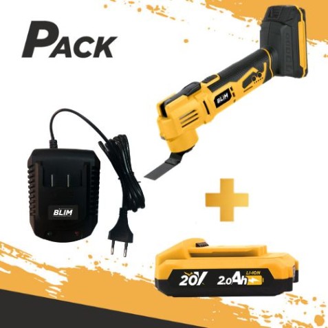 MULTIHERRAMIENTA DE BATERIA 20V +...