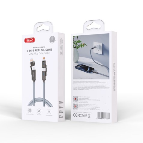 CABLE 4 EN 1 60W USB - C / USB-C /...