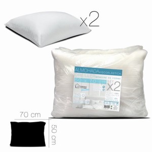 SET 2 ALMOHADAS VISCOELASTICAS 50X70CM URBAN LIVING