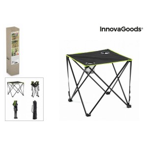 MESA DE CAMPING PLEGABLE TEXTIL CON FUNDA